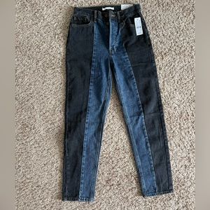 PacSun two toned jeans, size 24, brand new